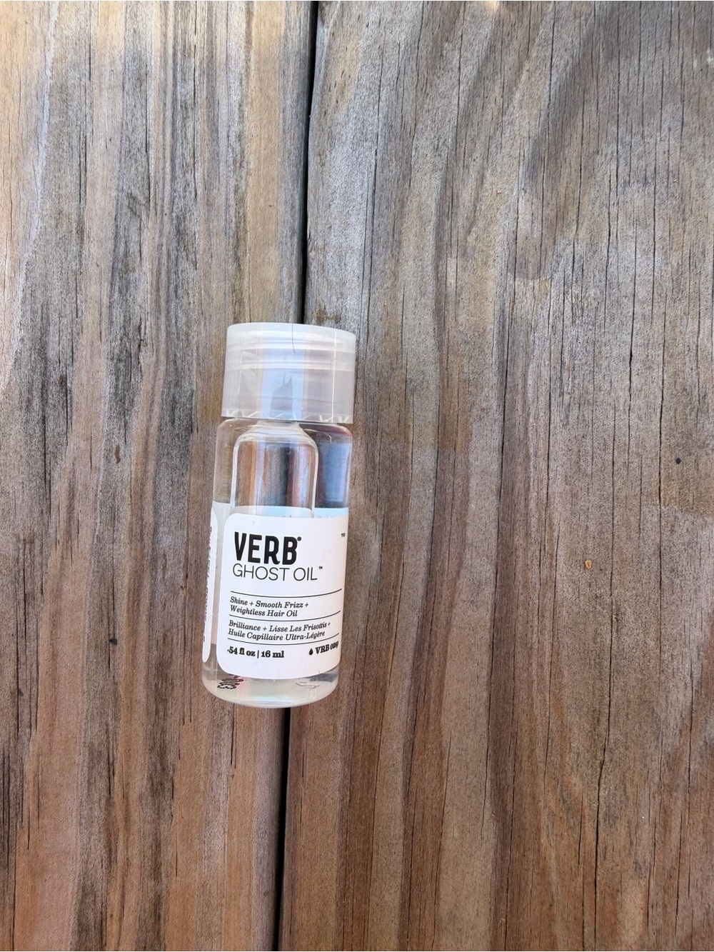 VERB Ghost Weightless Hair Oil Shine Smooth Frizz MINI 0.54oz 16mL Brand New